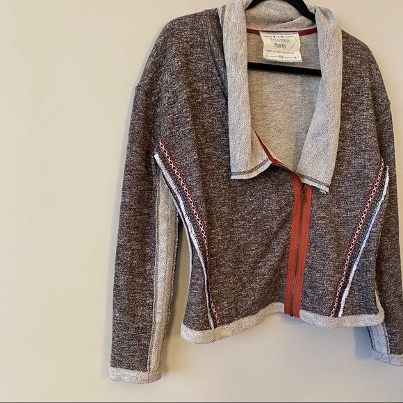 CALIFORNIA Moonrise-Boho Embroidered Detail Sweater (Size:Medium) - Picture 3 of 11